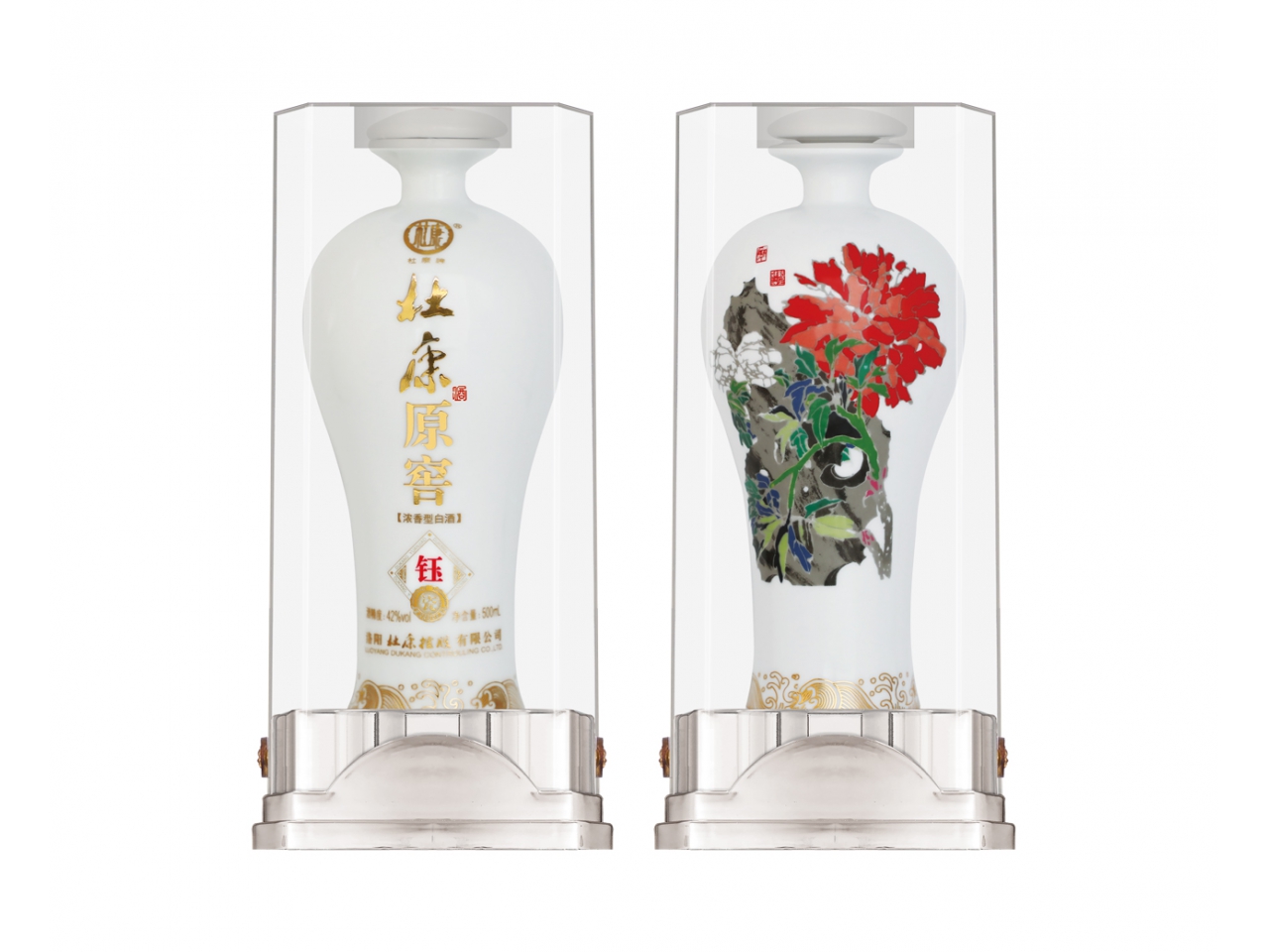 杜康原窖：鈺瓷系列-花開(kāi)富貴